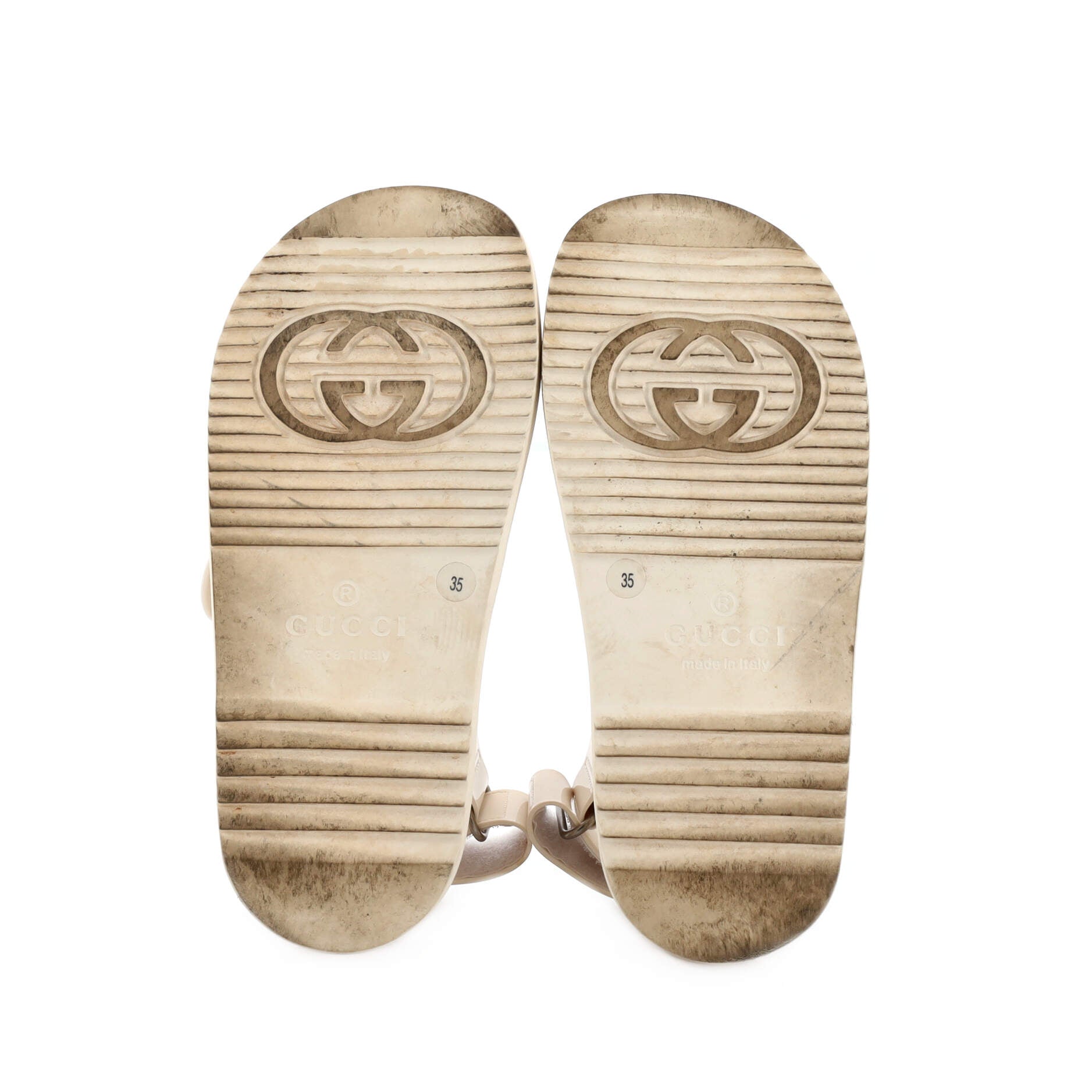 Women's Mini GG Slingback Sandals Rubber