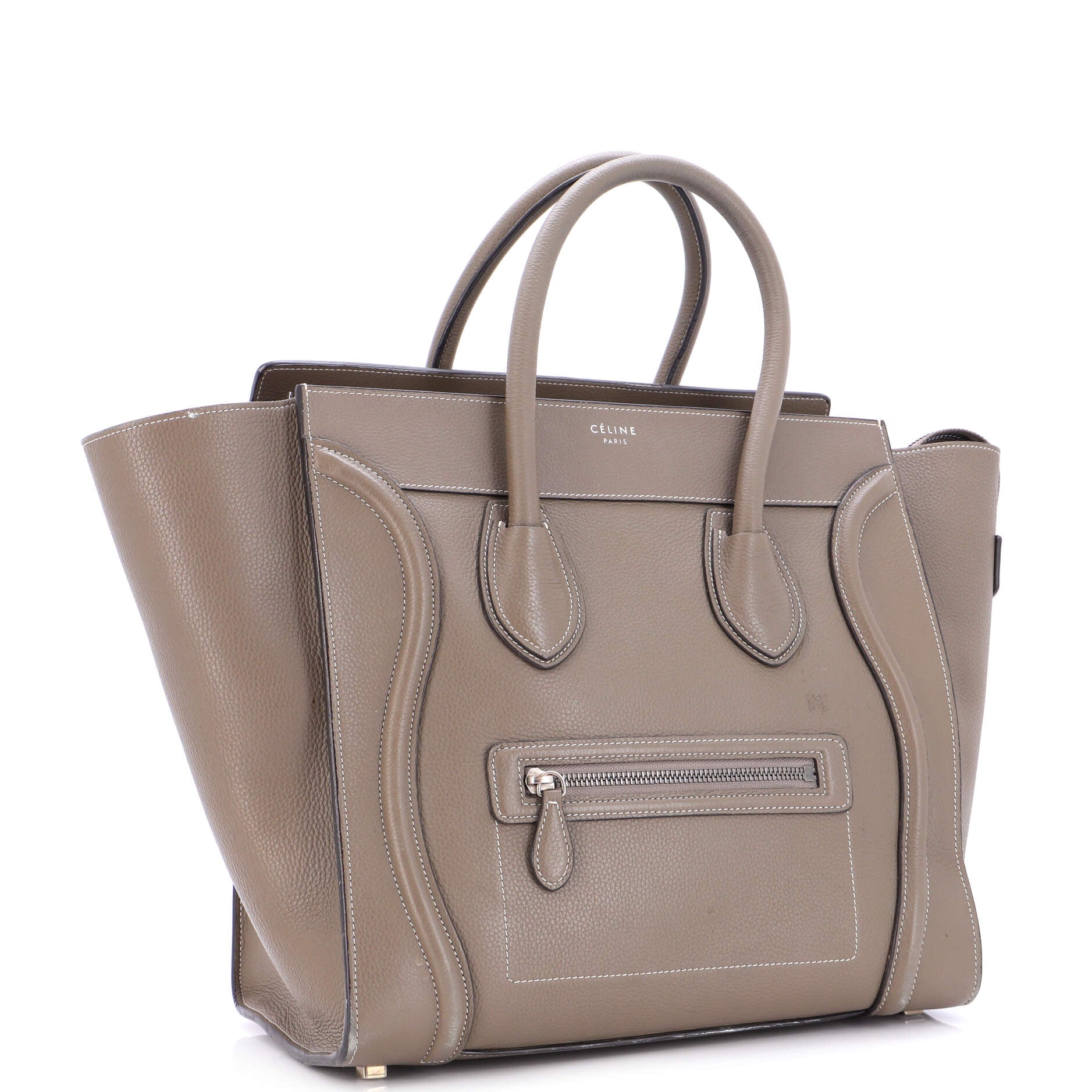 Luggage Bag Grainy Leather Mini