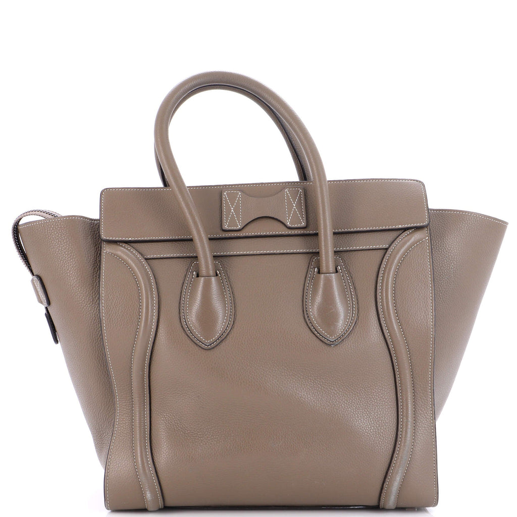 Luggage Bag Grainy Leather Mini