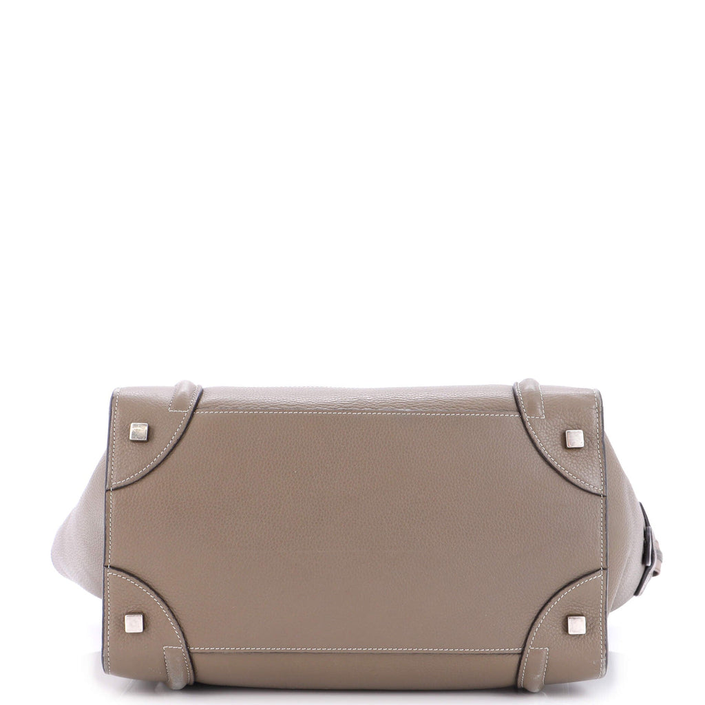 Luggage Bag Grainy Leather Mini