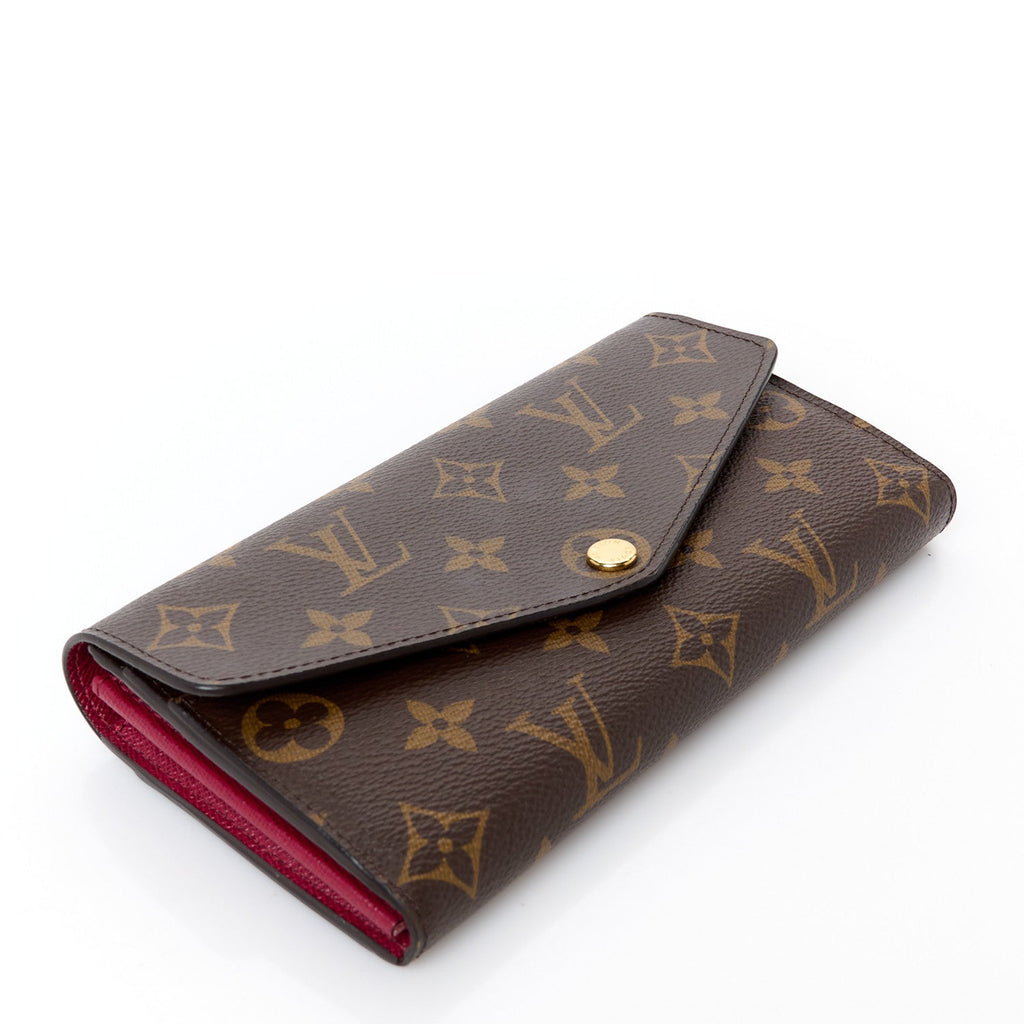 Monogram Sarah Wallet NM Fuchsia
