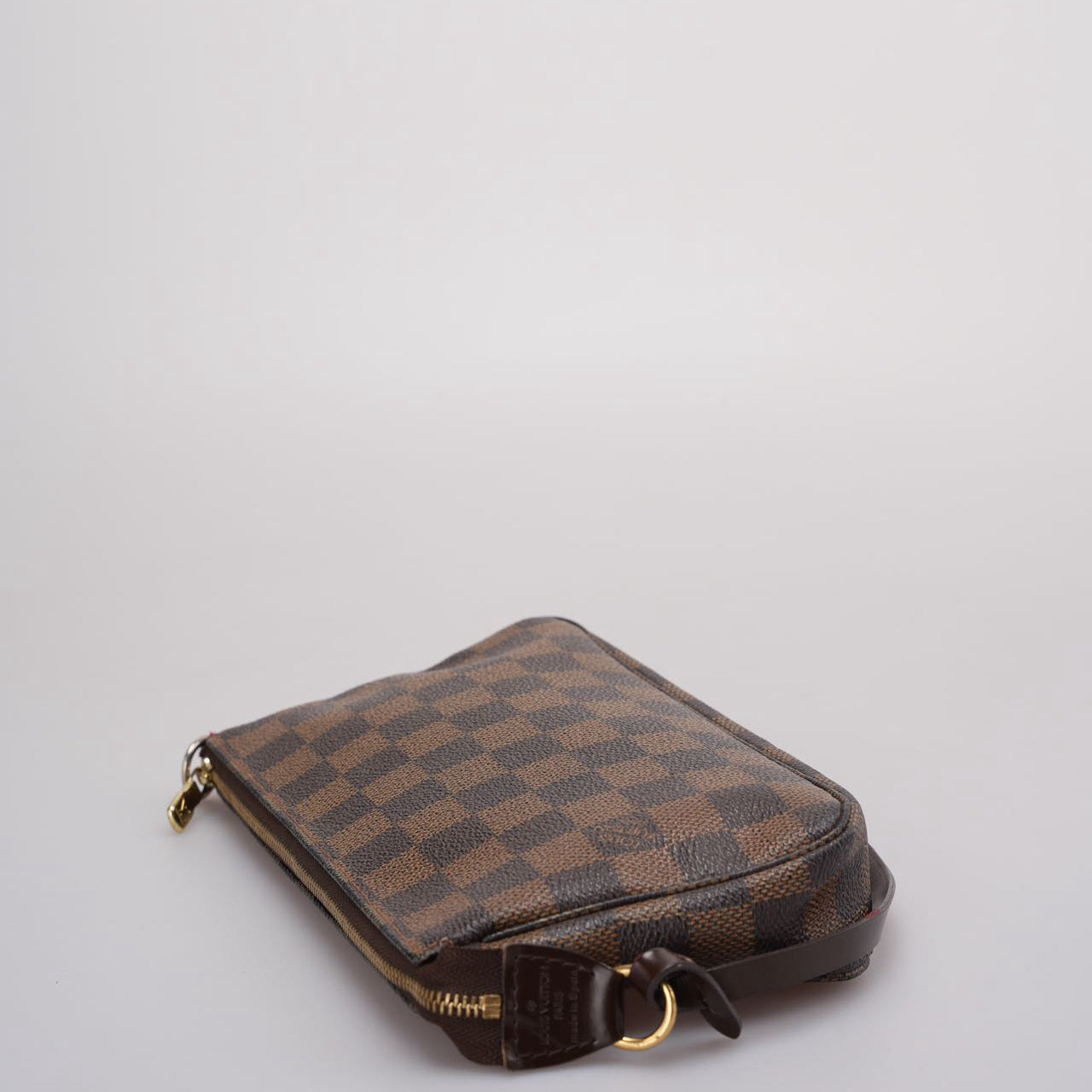 Louis Vuitton Damier Navona Leather Fabric Brown Handbag