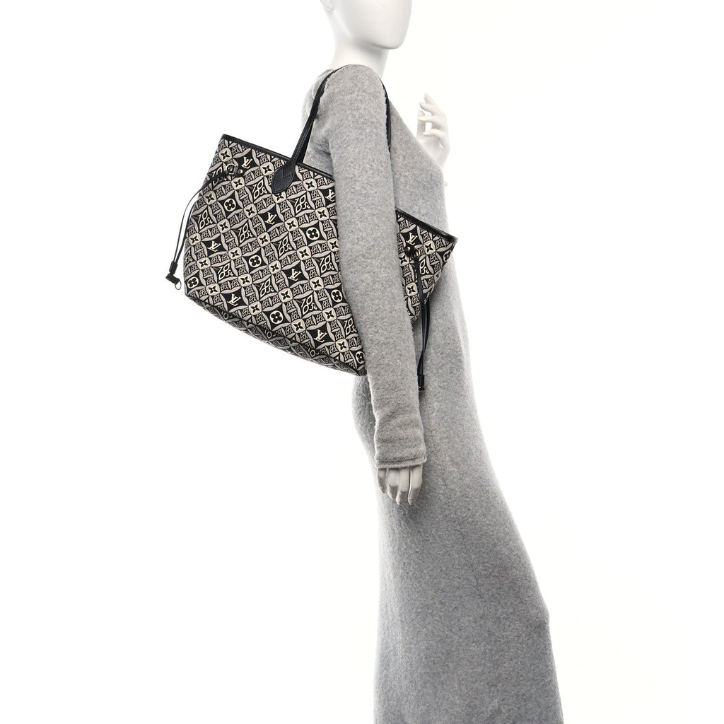 Jacquard Since 1854 Neverfull MM Grey