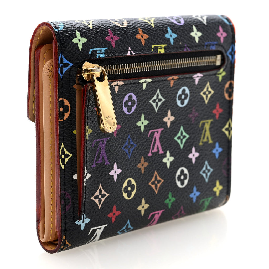 Monogram Multicolor Koala Wallet Black
