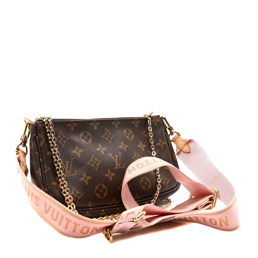 Monogram Multi Pochette Accessories Rose Clair