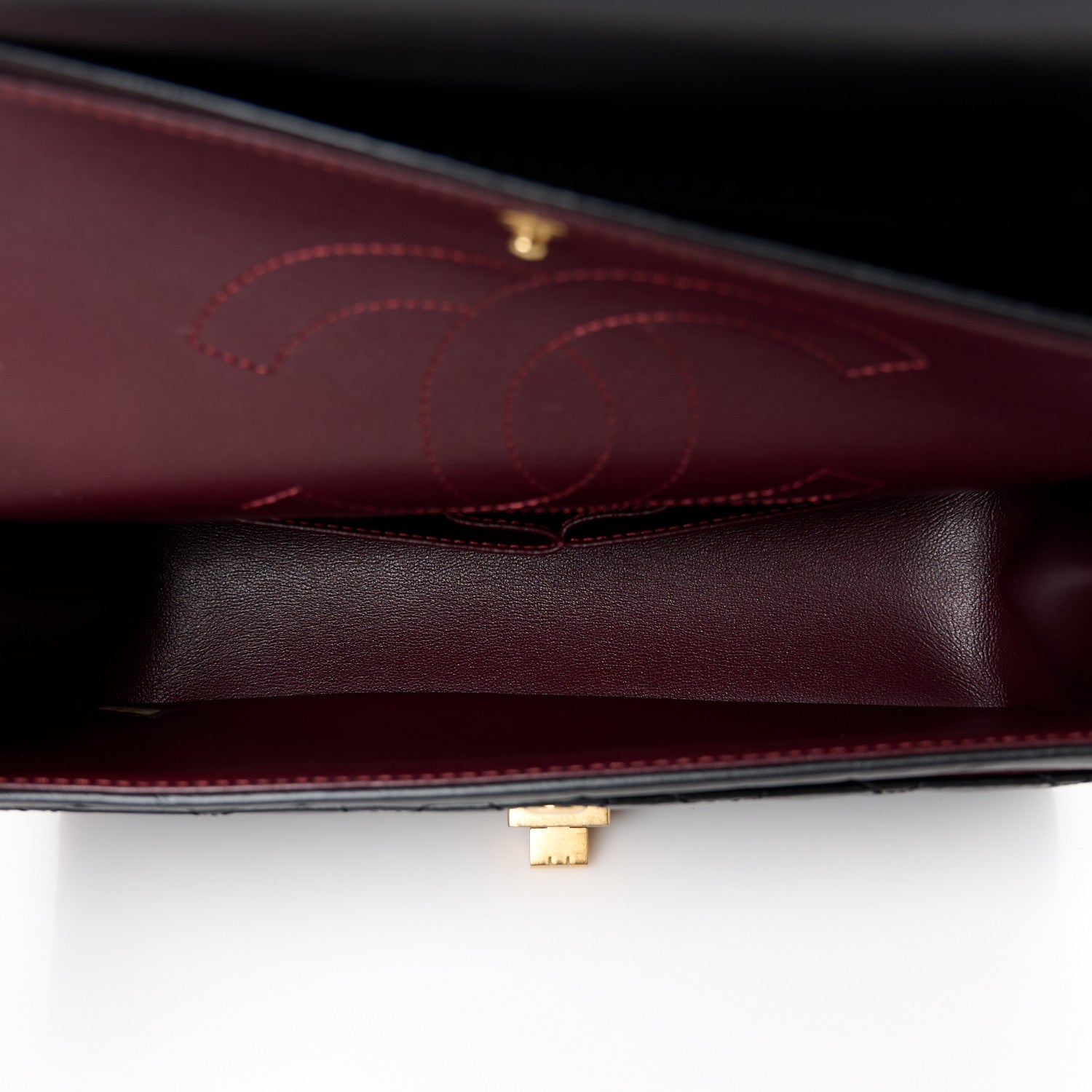 Aged Calfskin Quilted 2.55 Reissue 225 Flap Black