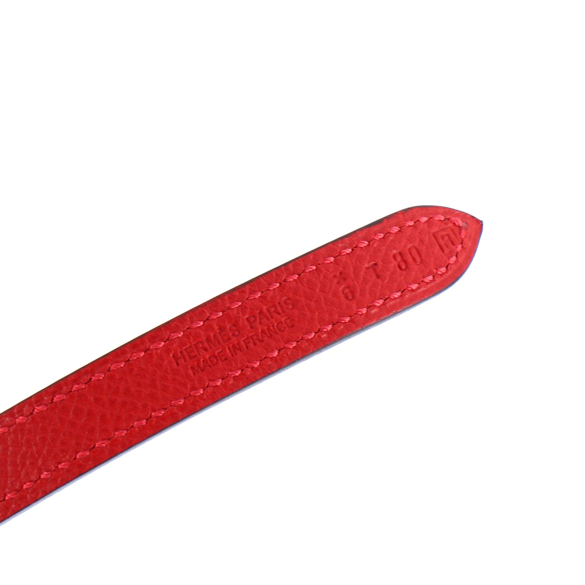 Gamma Reversible Belt Leather Thin 80