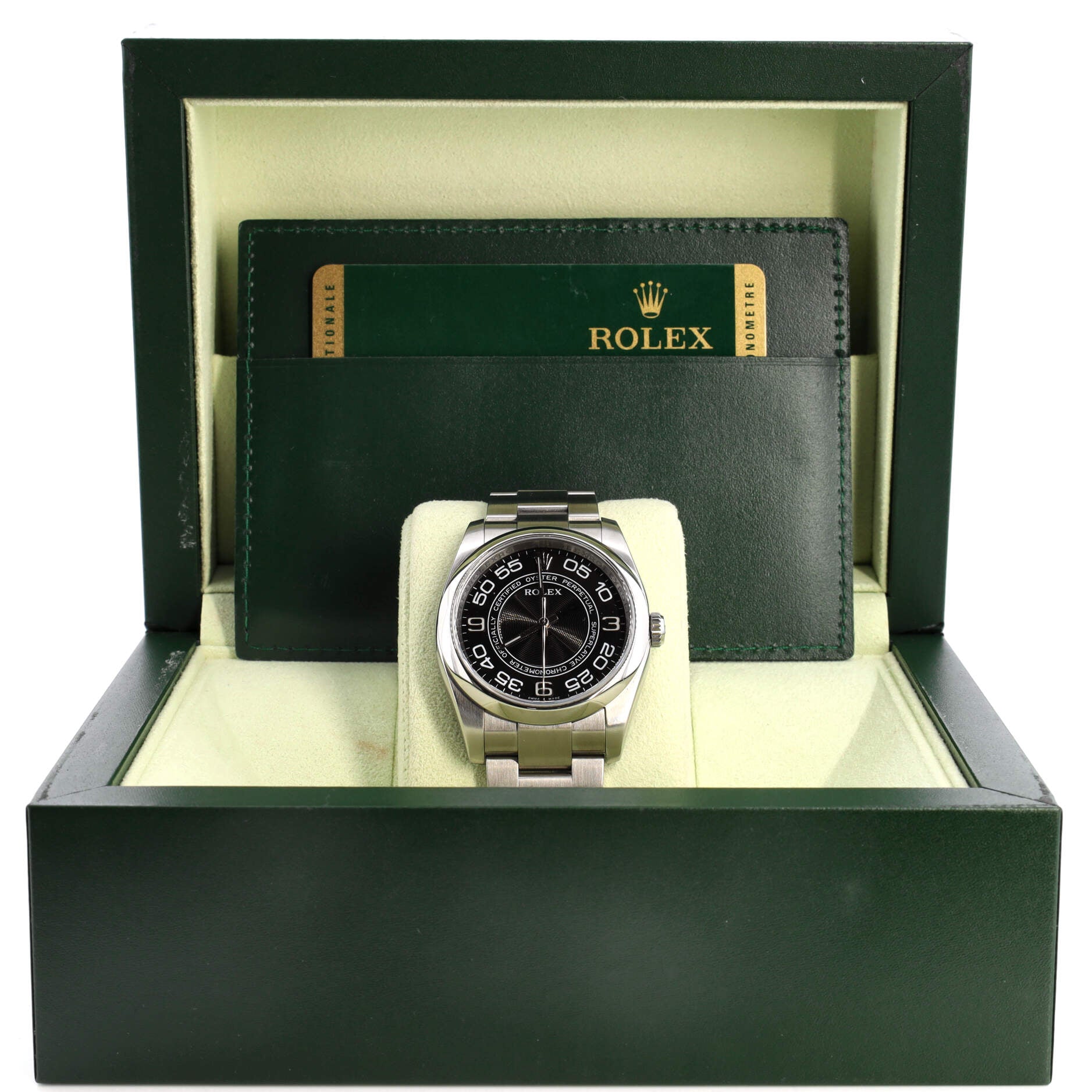 Oyster Perpetual Concentric Dial Automatic Watch Stainless Steel 36