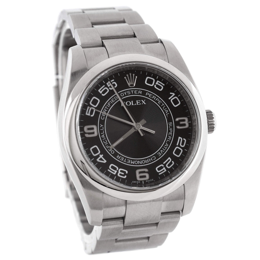 Oyster Perpetual Concentric Dial Automatic Watch Stainless Steel 36