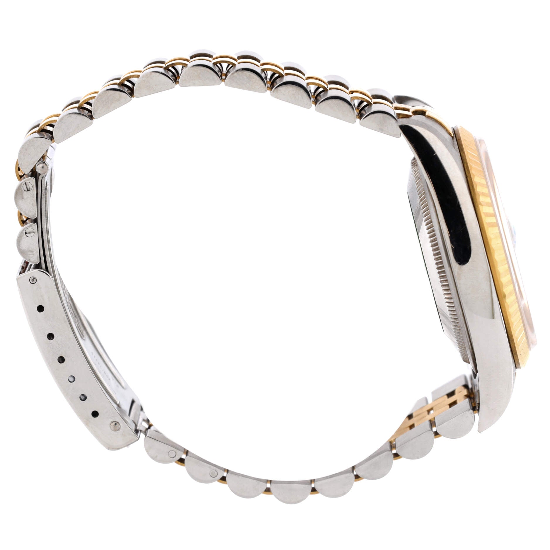 Oyster Perpetual Datejust Automatic Watch Stainless Steel and Yellow Gold 36
