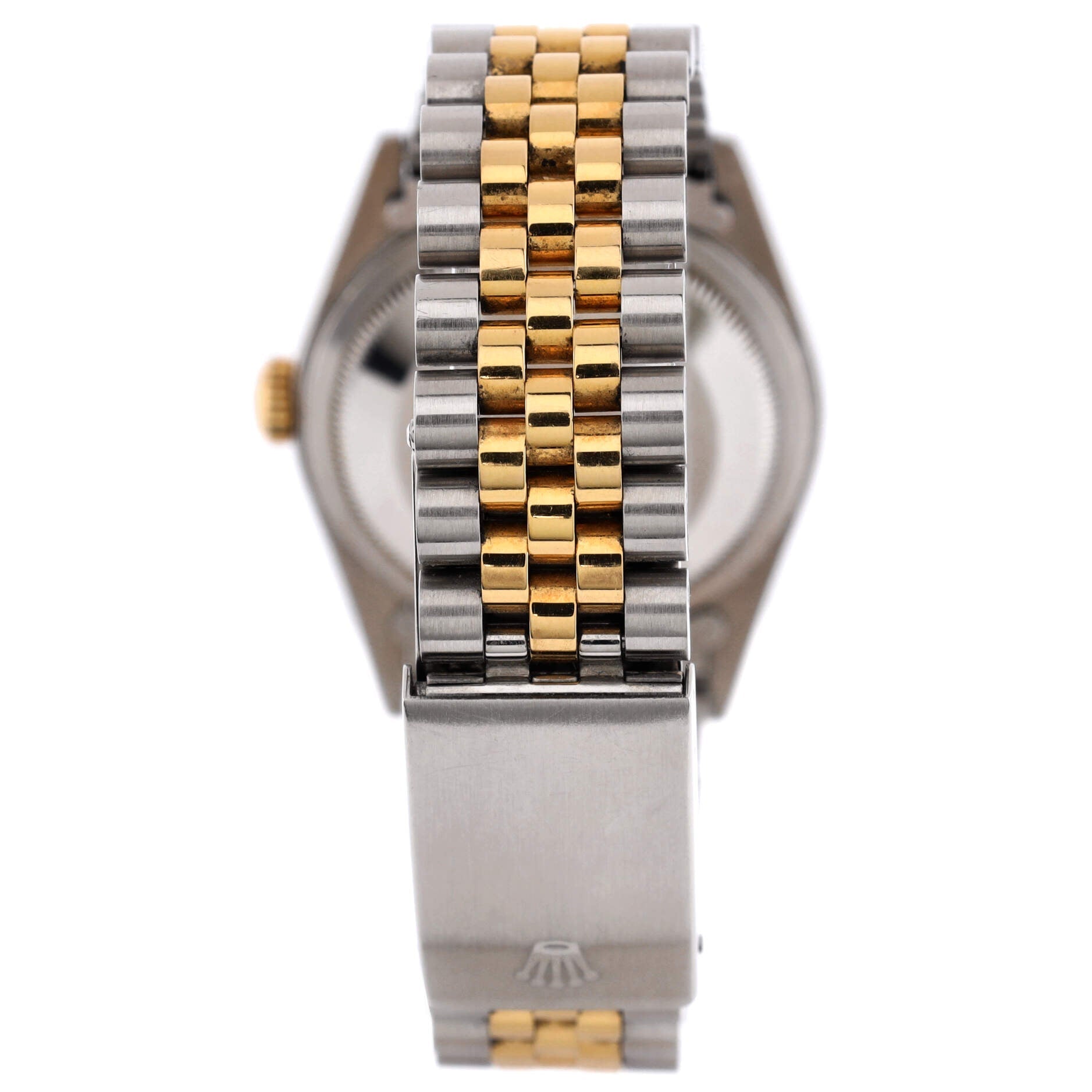 Oyster Perpetual Datejust Automatic Watch Stainless Steel and Yellow Gold with Diamond Markers 36