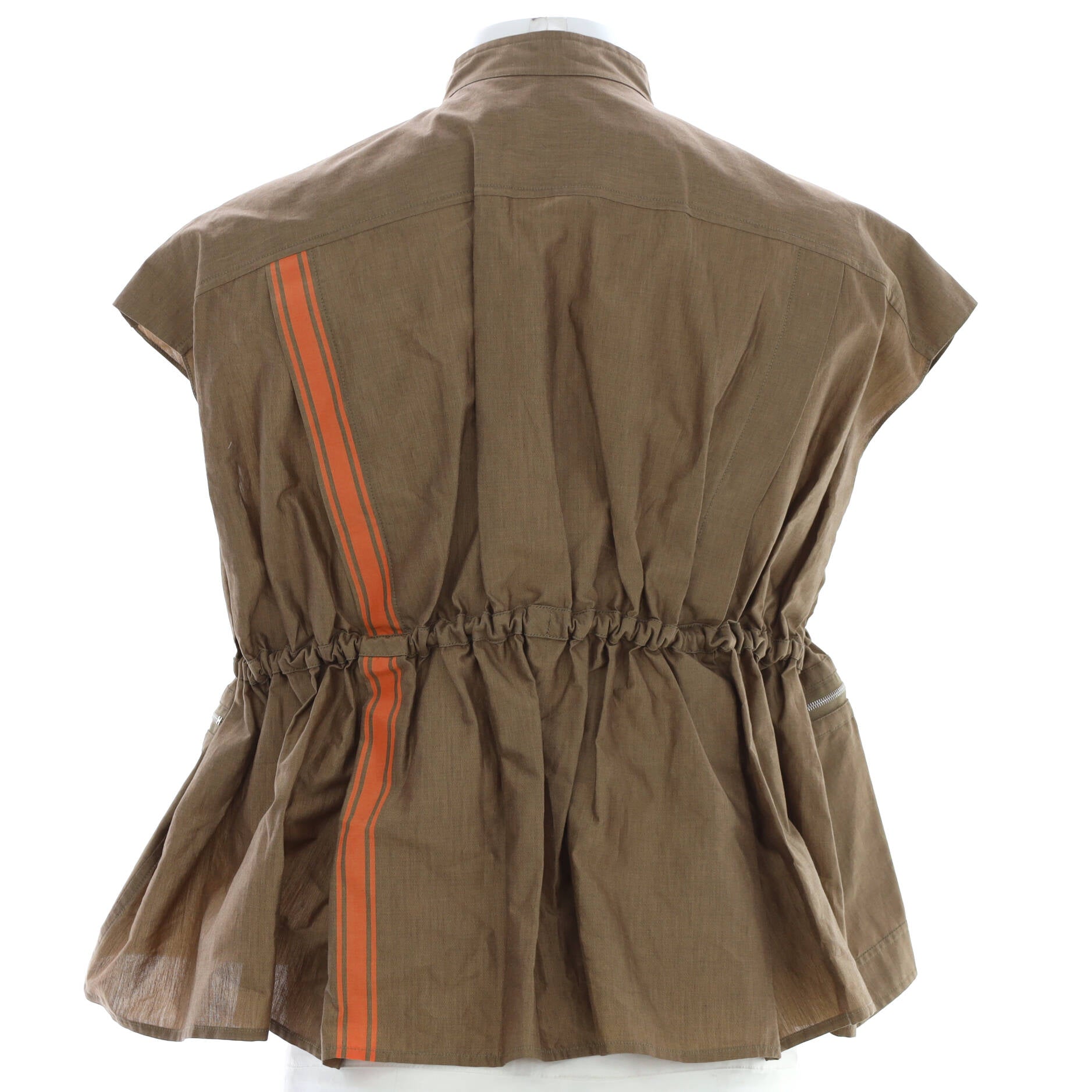 Women's Drawstring Vest Cotton