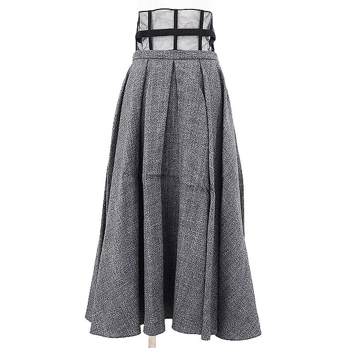 Christian Dior Wool Long Skirt