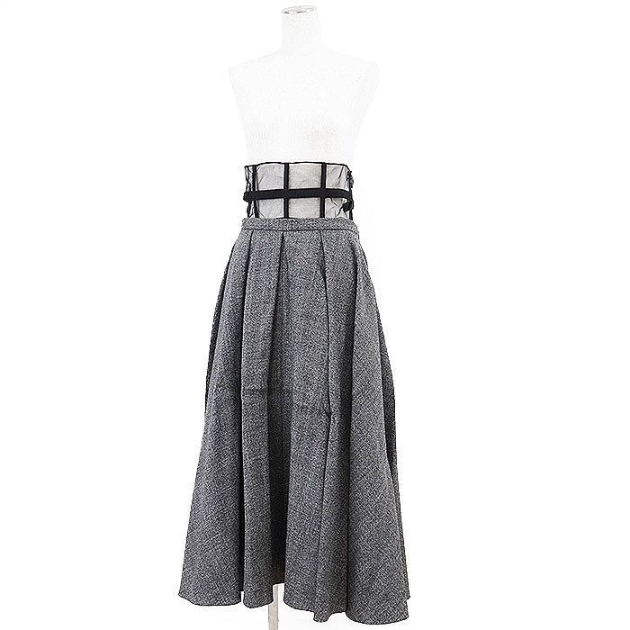 Christian Dior Wool Long Skirt