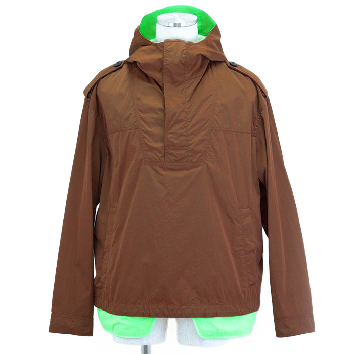 Dior Nylon Anorak Jacket Brown Green