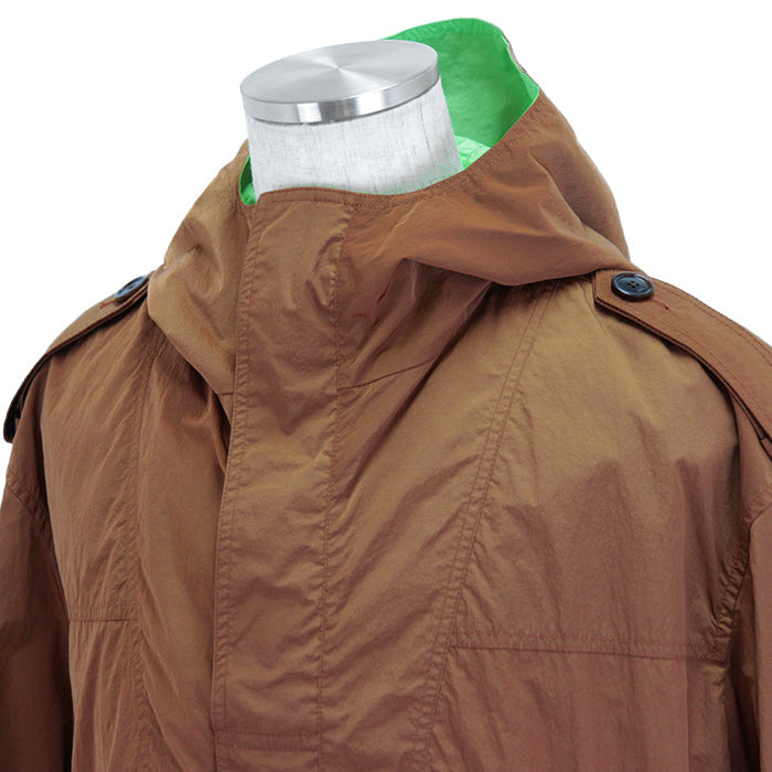 Dior Nylon Anorak Jacket Brown Green