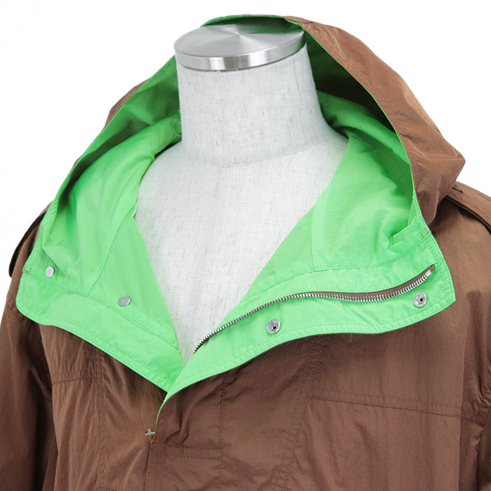 Dior Nylon Anorak Jacket Brown Green