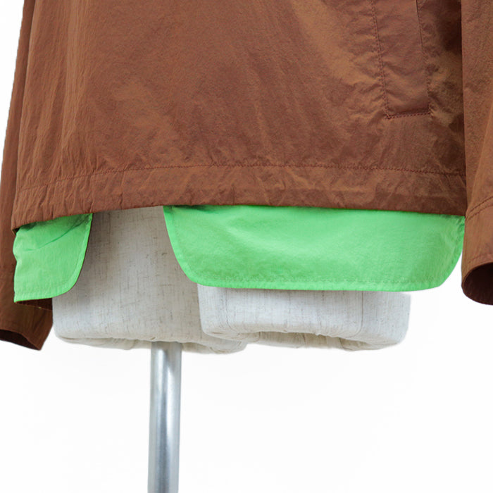 Dior Nylon Anorak Jacket Brown Green