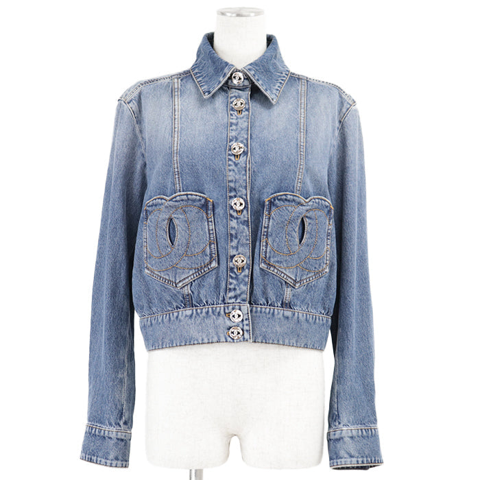 Chanel P76746 Cotton Denim Jacket