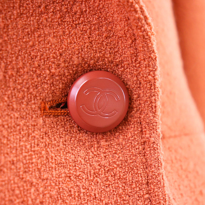 Chanel Double Jacket Wool Blend Jacket