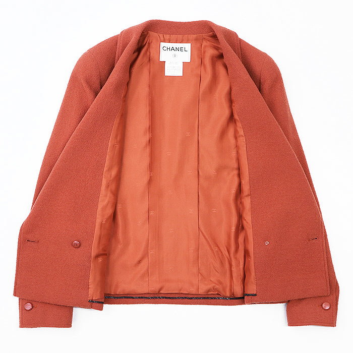 Chanel Double Jacket Wool Blend Jacket