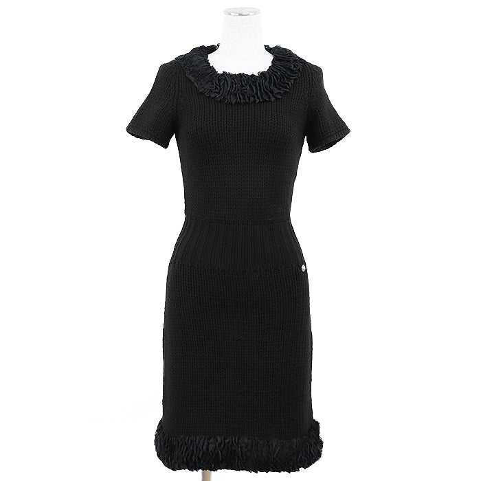 Chanel 08A P34482 Cashmere Knit Dress
