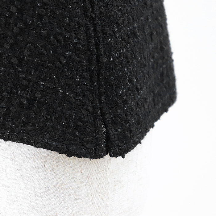 Chanel P38974 Tweed Wool Blend Top