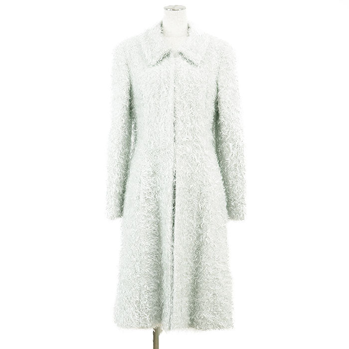 Chanel 00A P16477 Monogram Faux Fur Coat