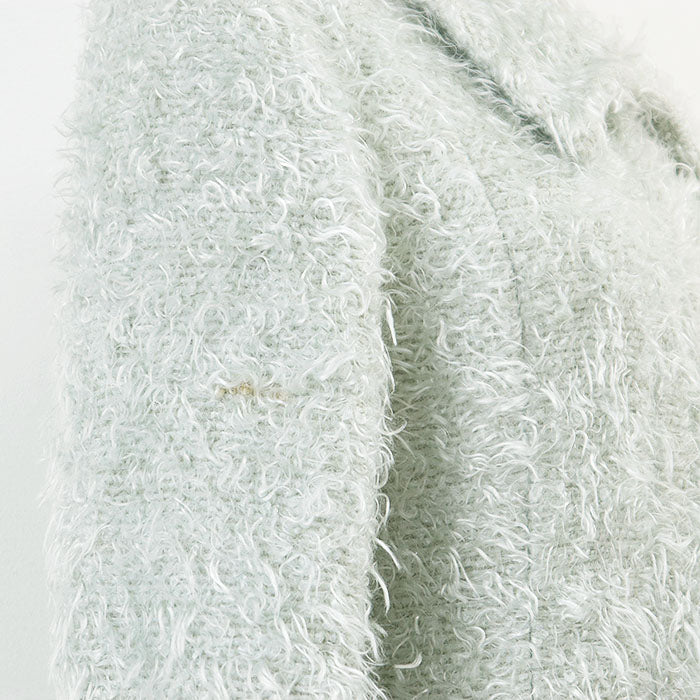 Chanel 00A P16477 Monogram Faux Fur Coat