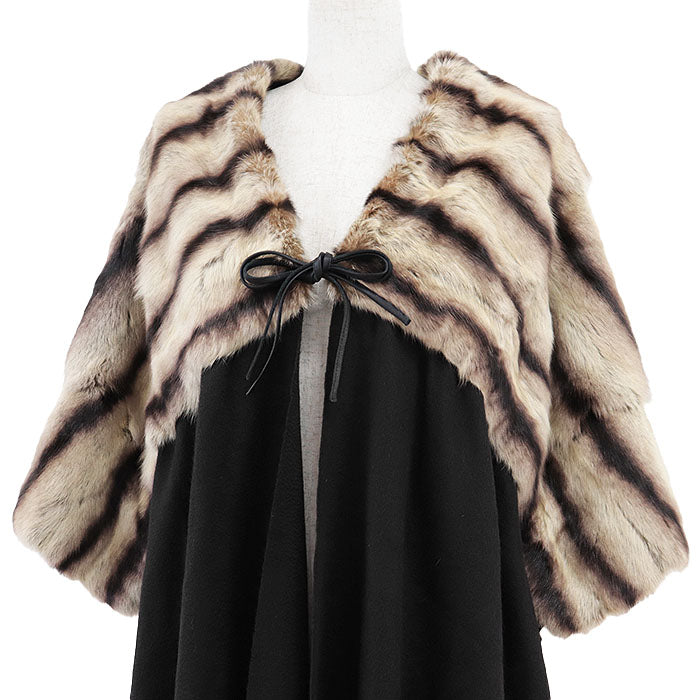 Fendi Candy Orilag Fur Cashmere Stole