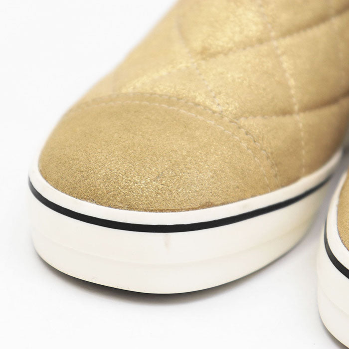 Chanel G28925 Monogram Suede Sneakers