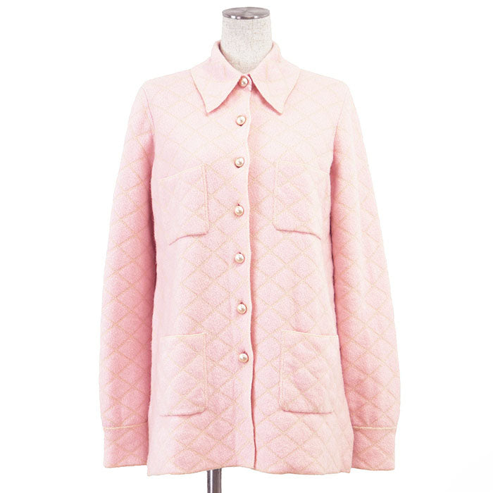 Chanel Matelassé Cashmere Silk Jacket