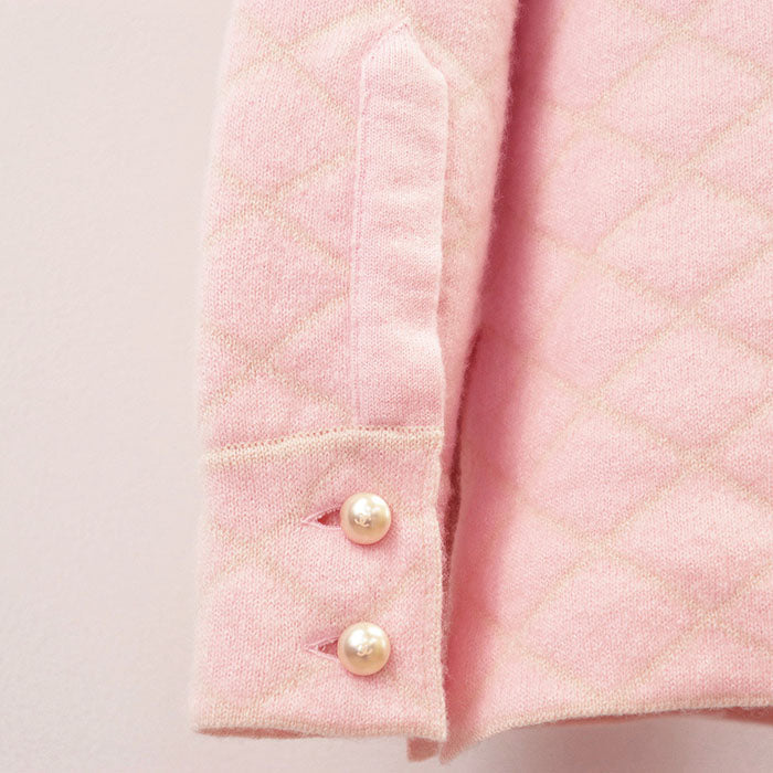 Chanel Matelassé Cashmere Silk Jacket