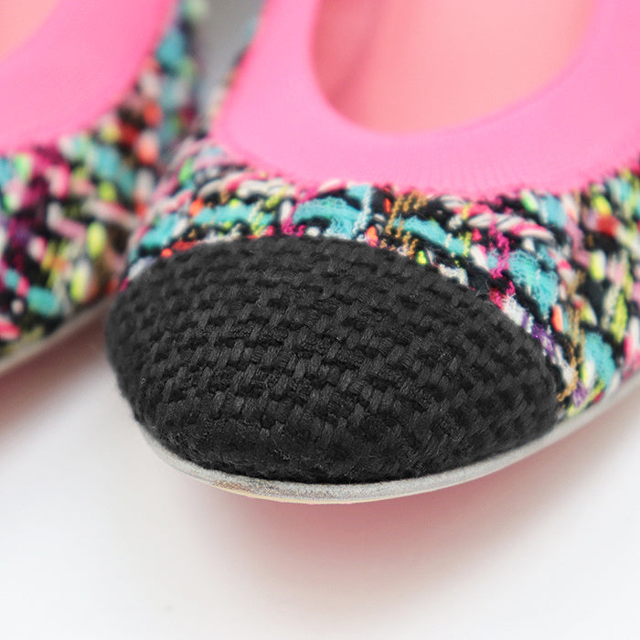 Chanel G26643 Tweed Pumps