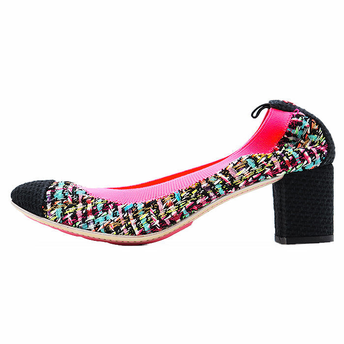 Chanel G26643 Tweed Pumps