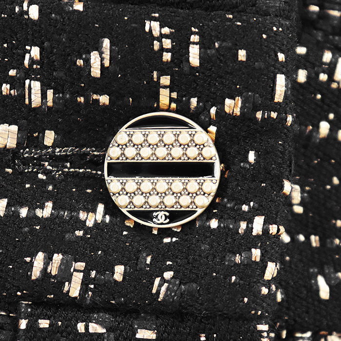 Chanel P61802 Tweed Wool Blend Jacket