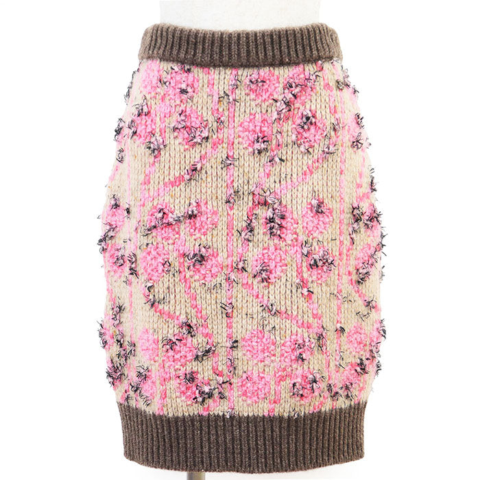 Chanel P73897 Cashmere Virgin Wool Skirt