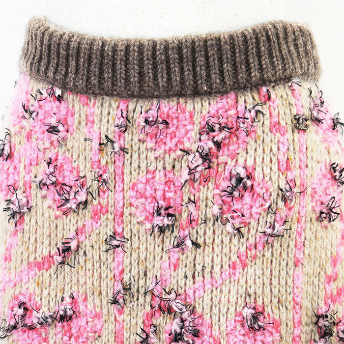 Chanel P73897 Cashmere Virgin Wool Skirt