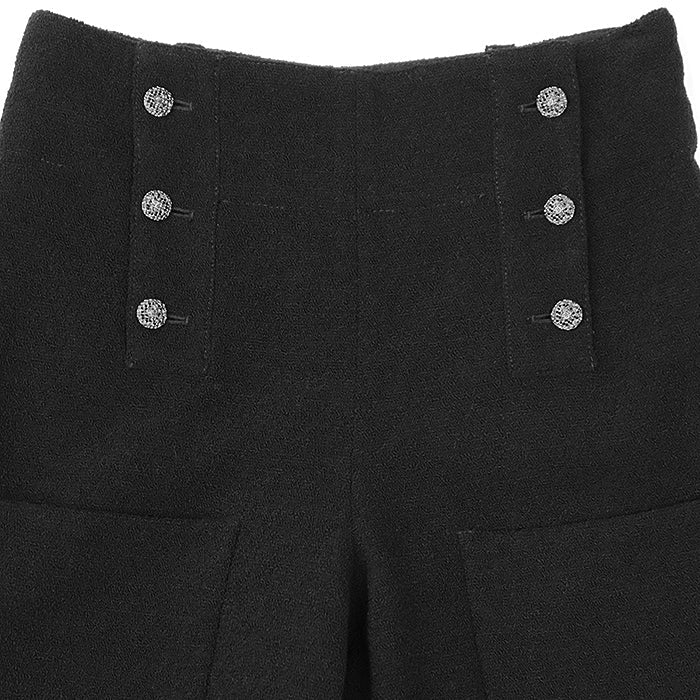 Chanel P44256 Tweed Wool Blend Pants
