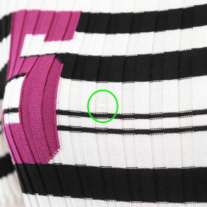 Chanel P60636 Silk Rib Knit Dress