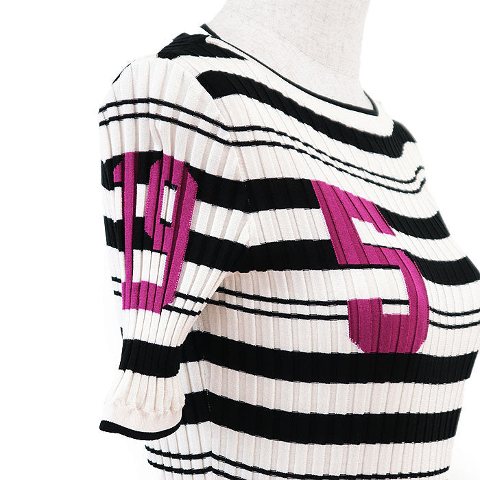 Chanel P60636 Silk Rib Knit Dress