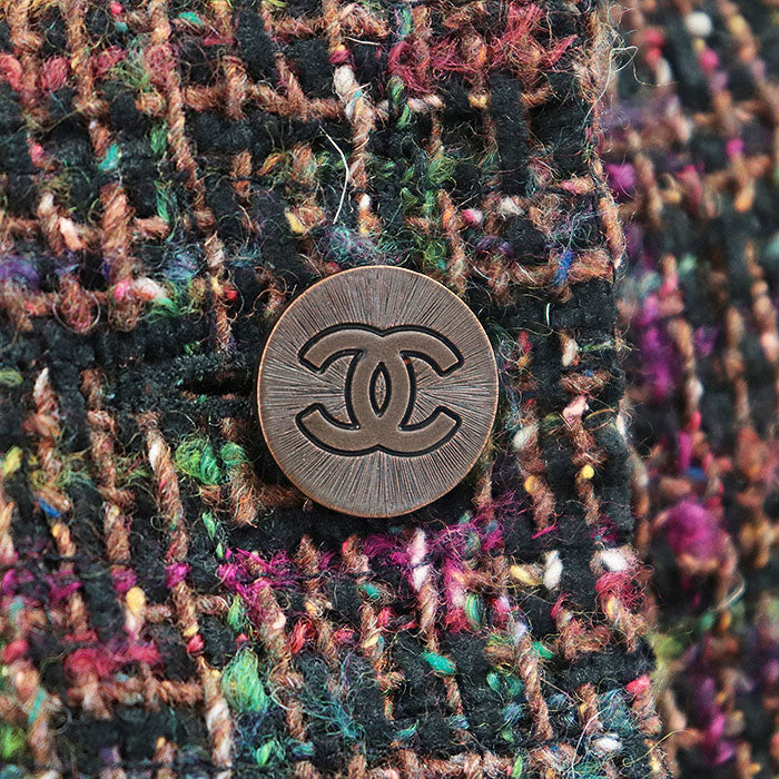 Chanel Tweed Jacket Wool Blend Jacket