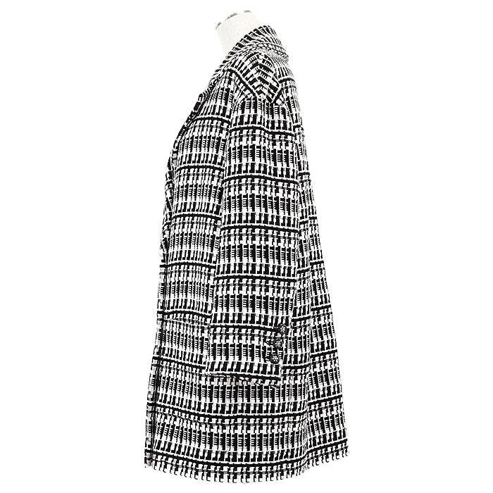 Chanel P78886 Tweed Long Jacket