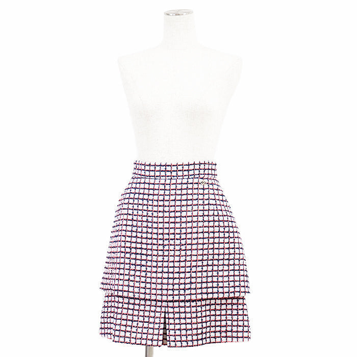 Chanel P60835 Tweed Skirt