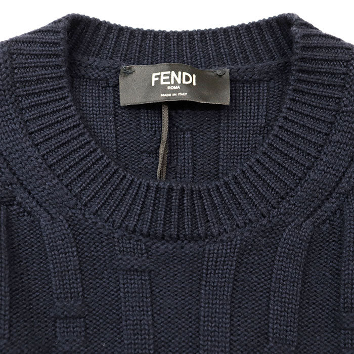 Fendi FF Logo Wool Sweater