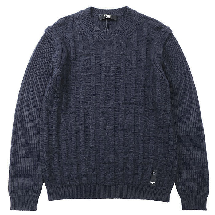 Fendi FF Logo Wool Sweater