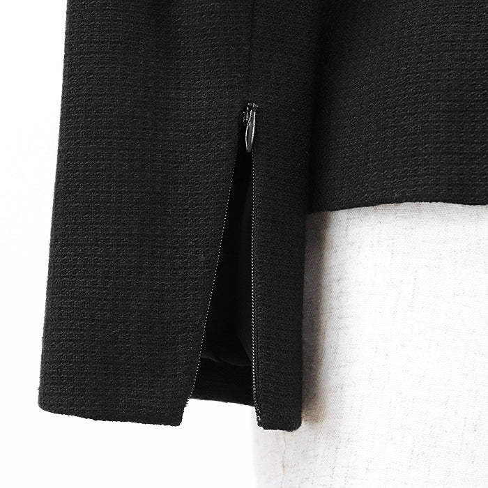 Chanel COCO Mark Logo Silk Blend Tailored Jacket