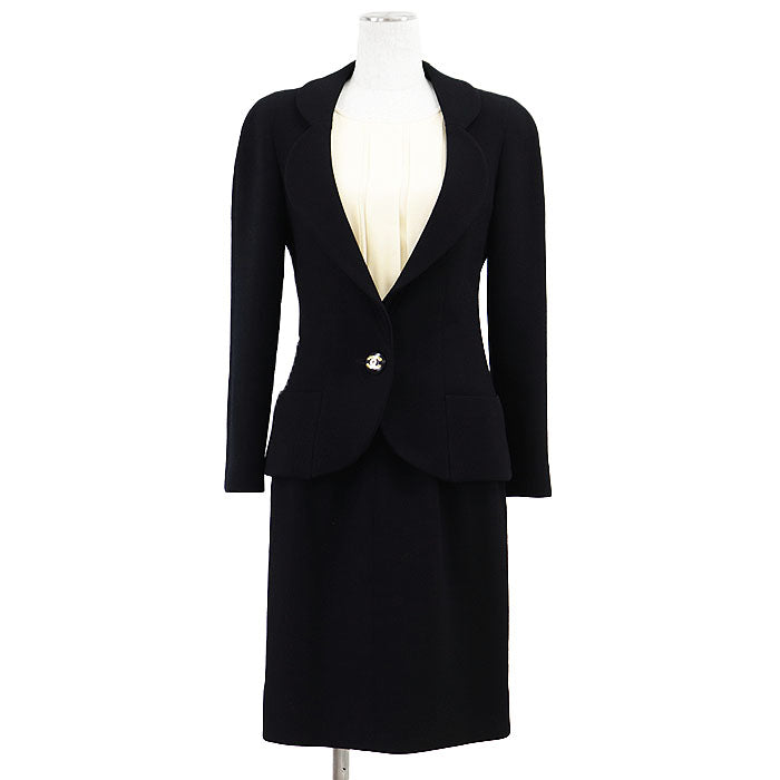 Chanel BOUTIQUE Wool Silk 2way Set Up