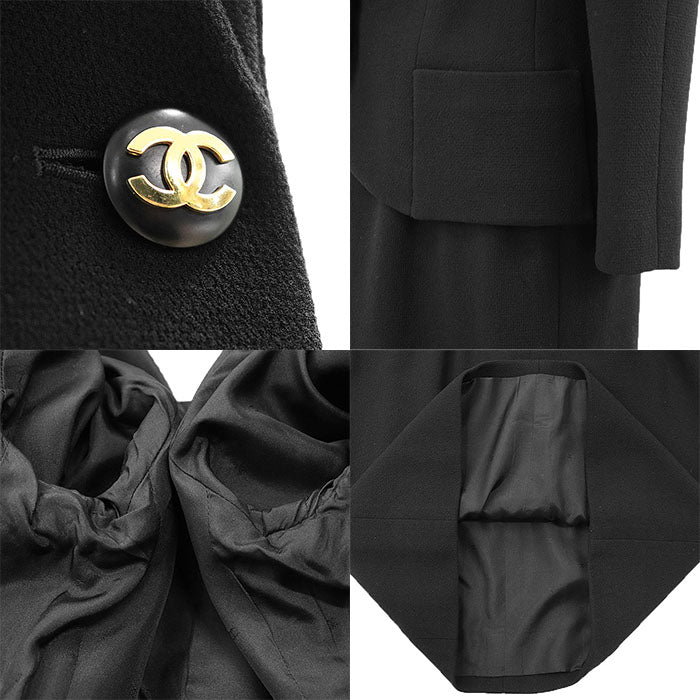 Chanel BOUTIQUE Wool Silk 2way Set Up