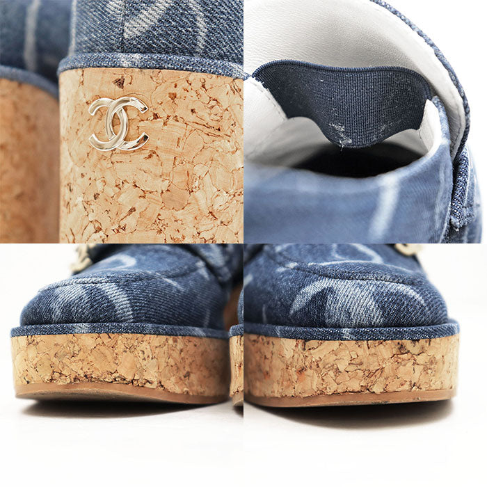 Chanel Loafer Denim Loafer